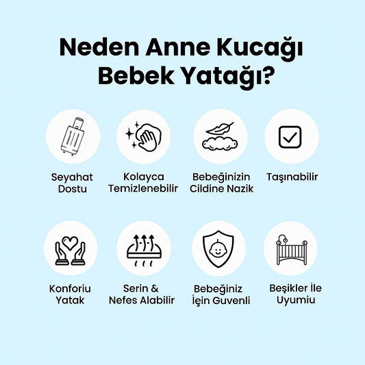 Anne Kucağı™ - Premium Uyku Yatağı